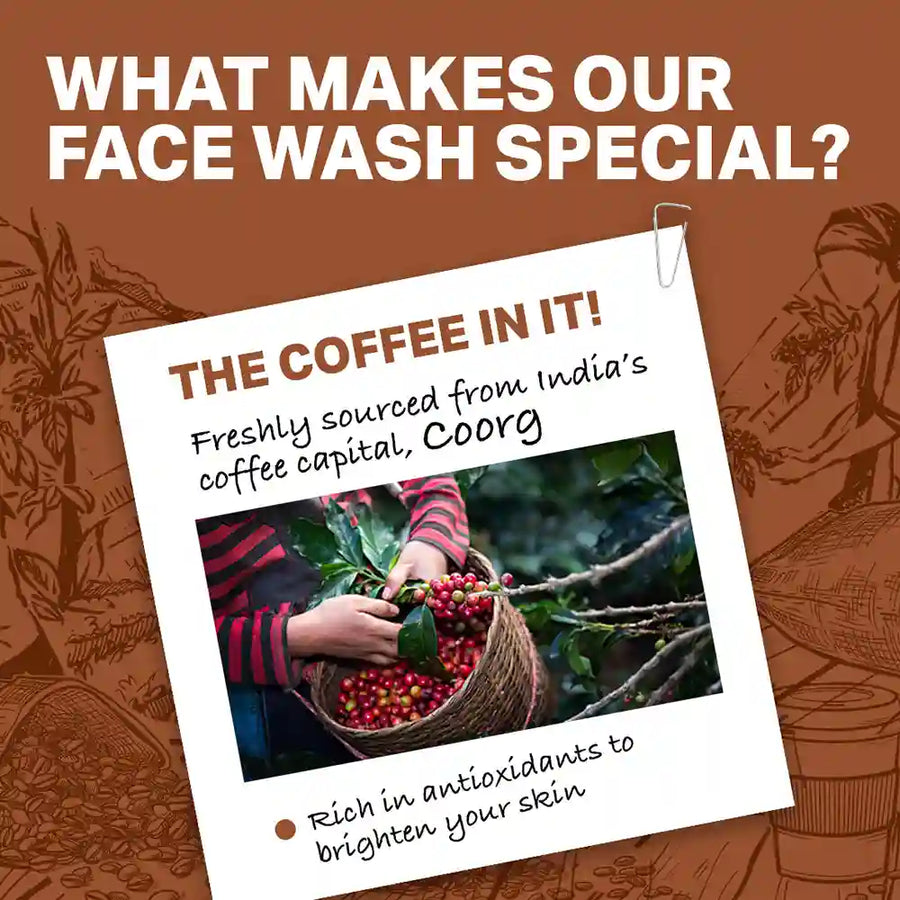 Coffee Face Wash, 8g