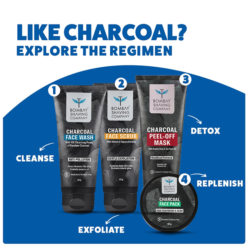 Charcoal Face Wash, 150g