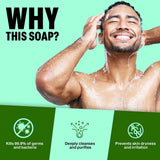 Neem and Charcoal Bath Soap, 75g