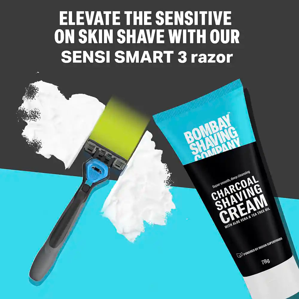 Charcoal Shaving Cream, 78g