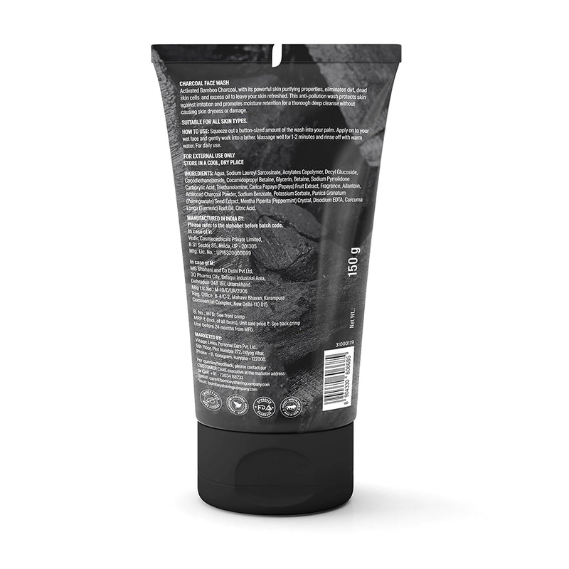 Charcoal Face Wash, 150g