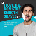 Charcoal Shaving Foam, 50g