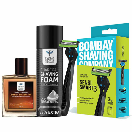Complete Charcoal Shaving Kit