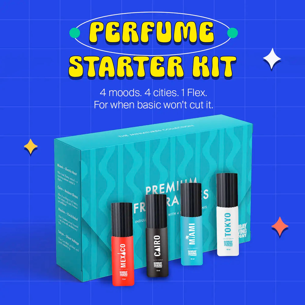 Perfume Starter Kit, 10ml (Pack of 4)