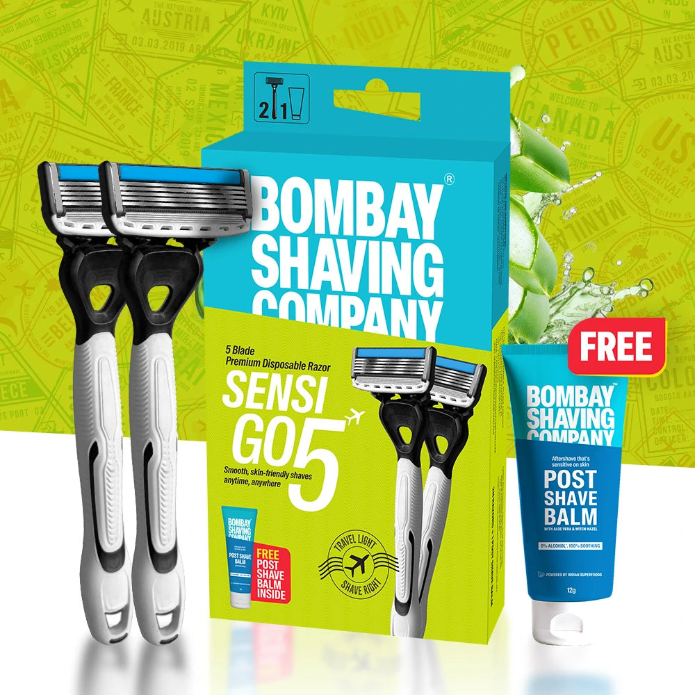 Sensi Go5 Premium 5-Blade Disposable Razor