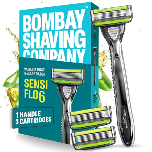 Sensi Flo6 Value Pack (Razor + Pack of 2 Blade Cartridges)