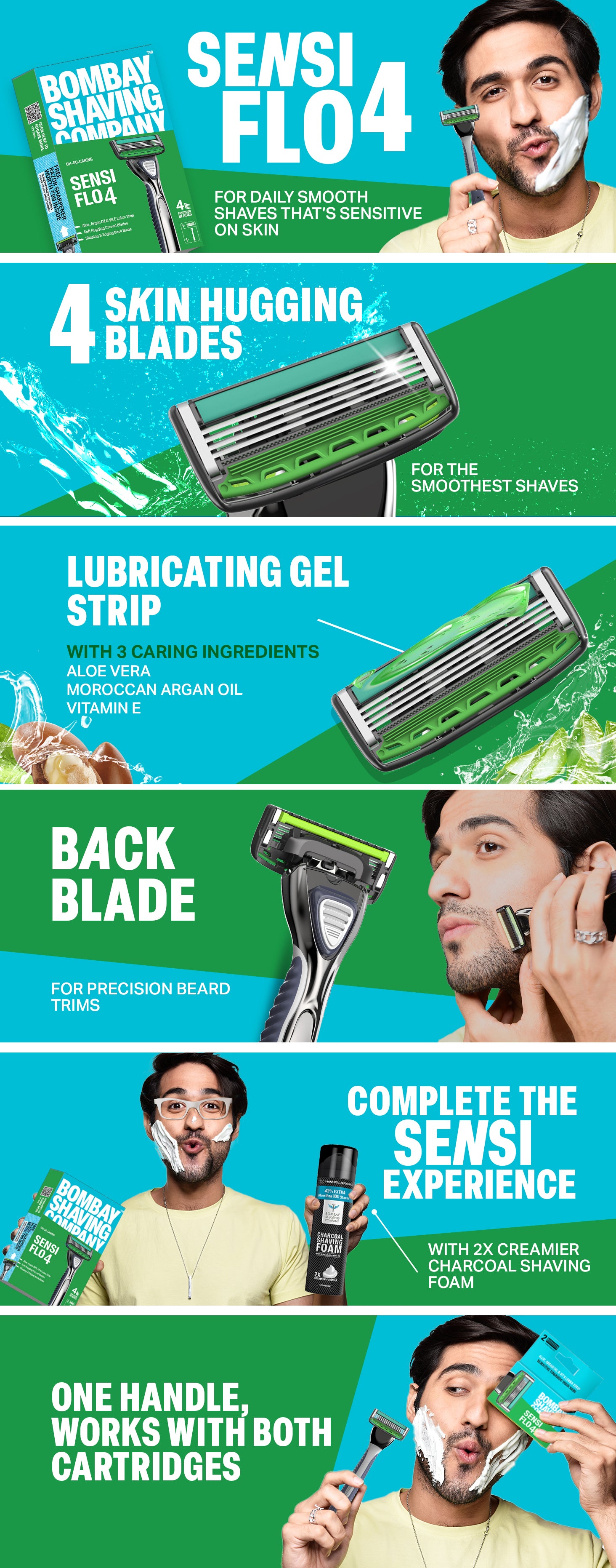 About Sensi Flo 4 Razor