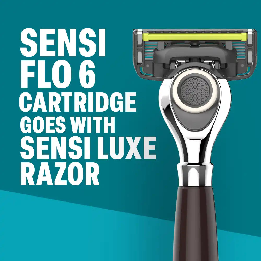 Sensi Flo6 / Luxe Cartridge (Pack of 4 Blades)