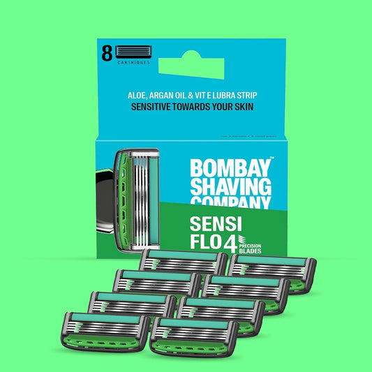 Sensi Flo4 Cartridges (Pack of 8 Blades)