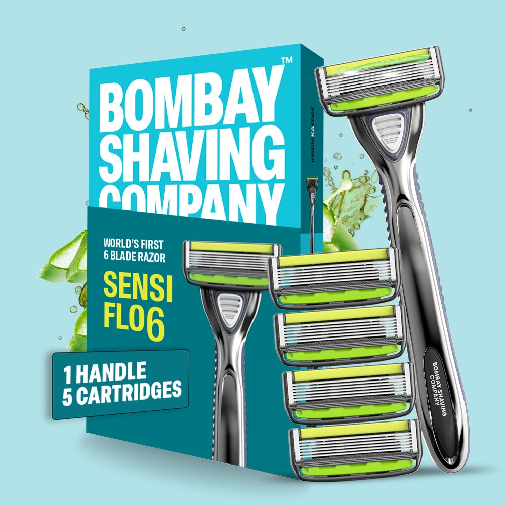 Sensi Flo6 Value Pack (Razor + 4 Cartridges)