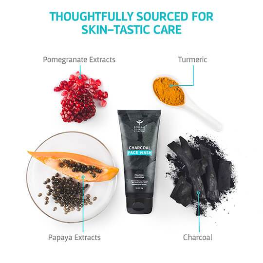 Charcoal Face Wash (Pack of 2), (50g x 2)