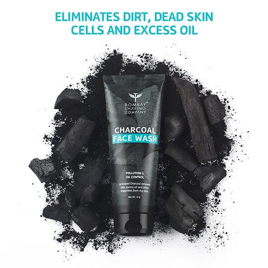 Charcoal Face Wash (Pack of 2), (50g x 2)