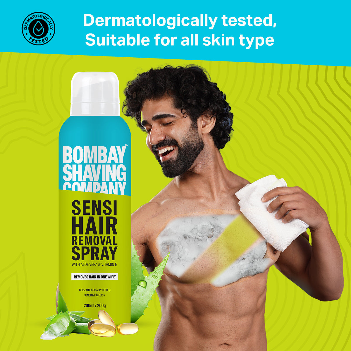 Sensi Hair Removal Spray, 200ml (Pack of 2)