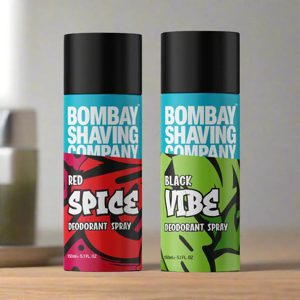 Red Spice &amp; Black Vibe Deodorant Combo, 150ml (Pack of 2)