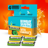 Vita Charge3 cartridges (Pack of 4 Blades)
