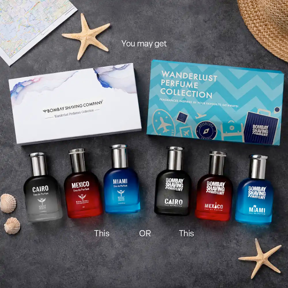 Wanderlust Perfume Kit For Men