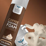 coffee shaving foam for men