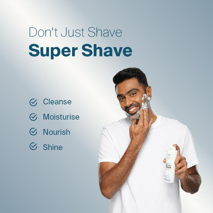 sensitive shaving foam 264gm benefits