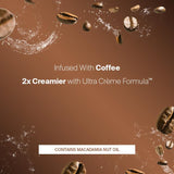 COFFEE SHAVING FOAM contains macadamia nut oil