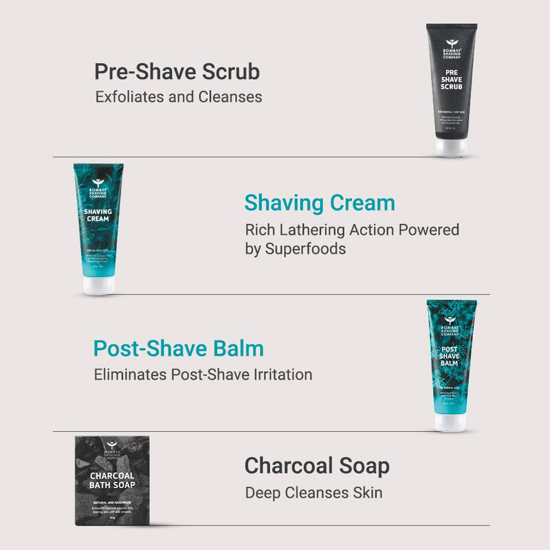 Shave & Bath Travel Kit from Bombay Shaving Company