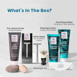 what's in the box - premium shaving kit