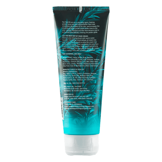 SHAVING CREAM (100gm) - Bombay Shaving Company