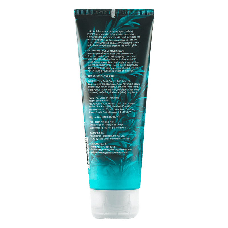 SHAVING CREAM (100gm) - Bombay Shaving Company