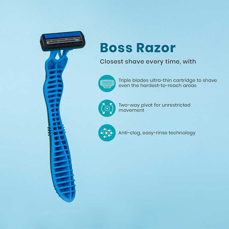 boss razor - shave and travel kit