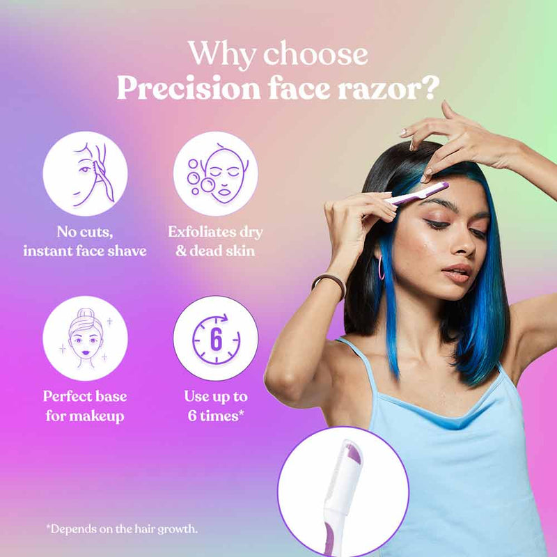 Precision - Face Razor for Women - Pack of 1