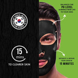 Charcoal Face Sheet Mask - Bombay Shaving Company