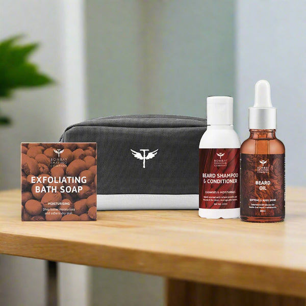 BEARD & BATH TRAVEL KIT from Bombay Shaving Company