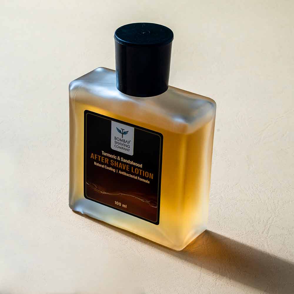 Turmeric & Sandalwood After Shave lotion product photo