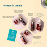 Beard care kit what's in the box