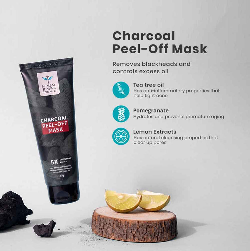 Charcoal Face Care Kit with Sheet Mask