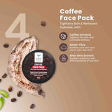 coffee face pack - coffee face care kit