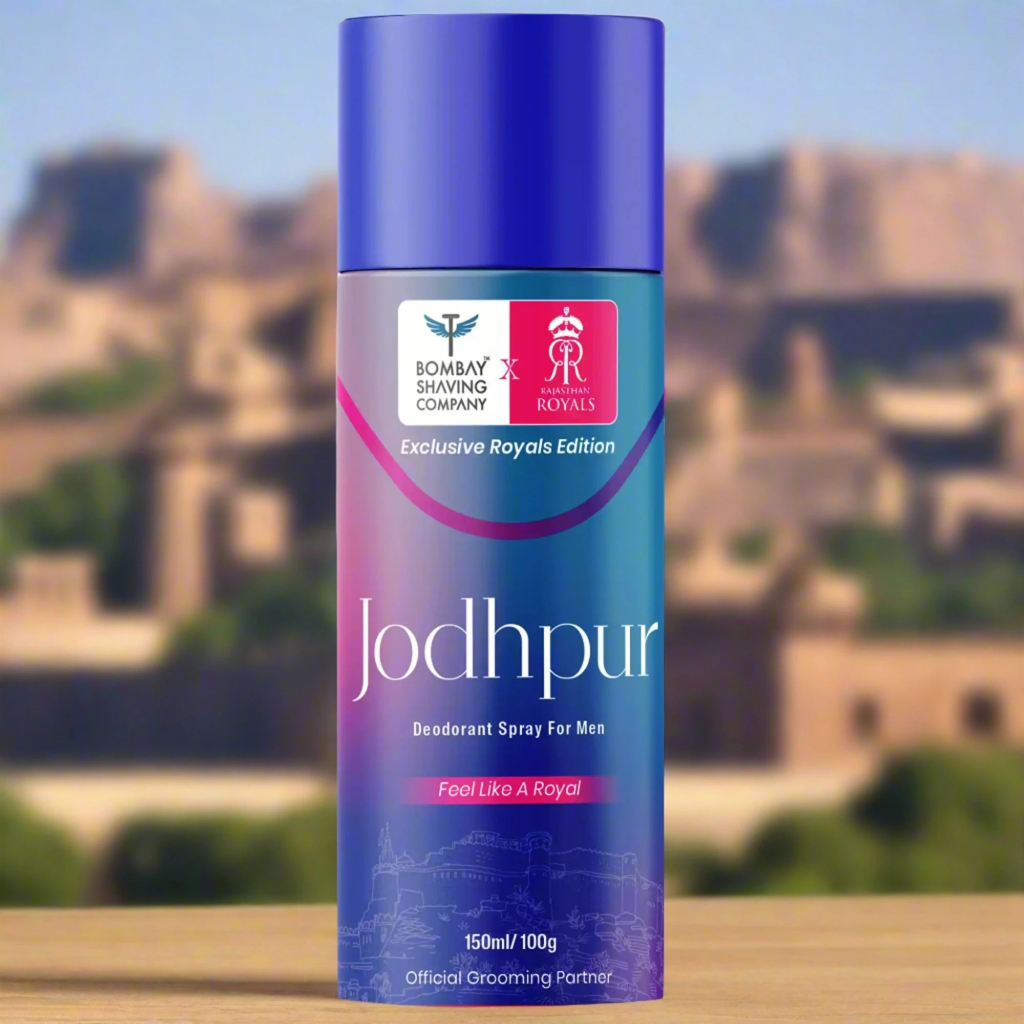Buy Jodhpur Deo for men Rajasthan Royals Edition 150 ml Bombay