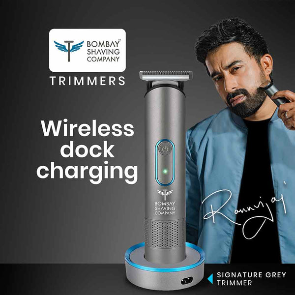 signature grey trimmer poster