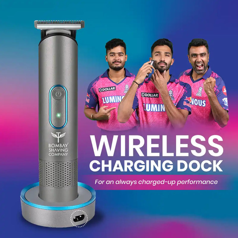 Signature Grey Trimmer with Wireless Charging Dock