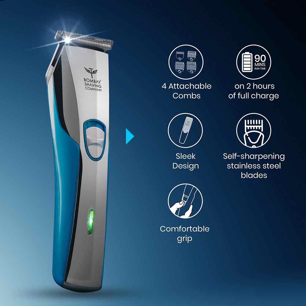 BSC Electric Blue Beard Trimmer