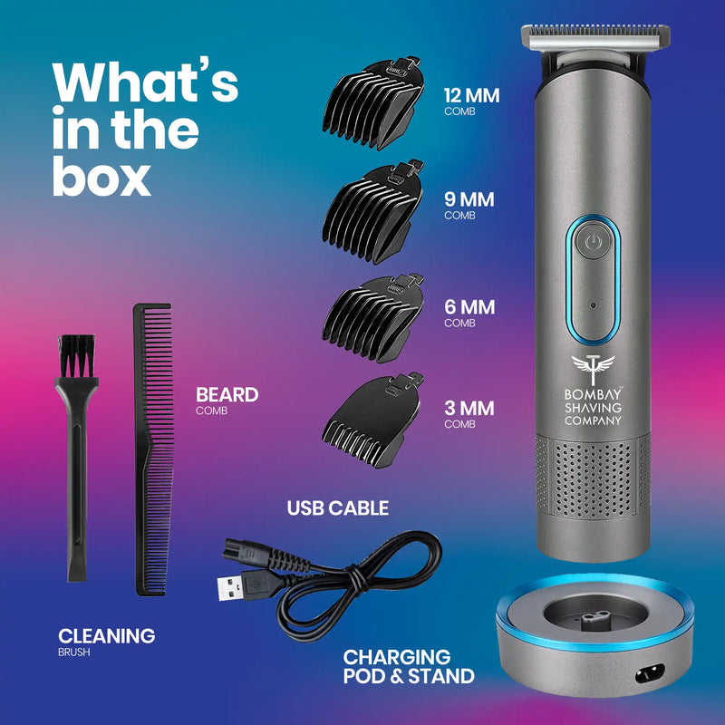 Box Contents of the Signature Grey Trimmer