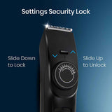 OG Black Trimmer settings lock