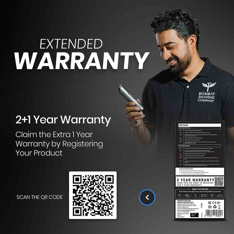 extended warranty on signature grey trimmer
