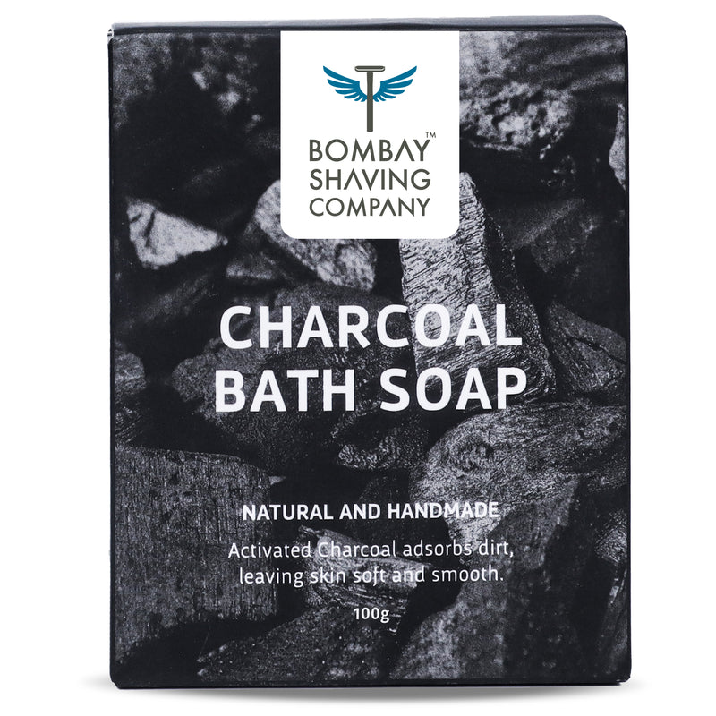 Charcoal Bath Soap - 100g (Pack of 3)