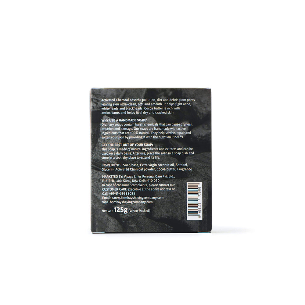 Charcoal Bath Soap, 125g