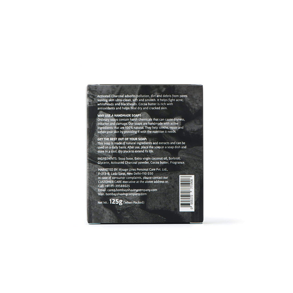 Charcoal Bath Soap, 125g