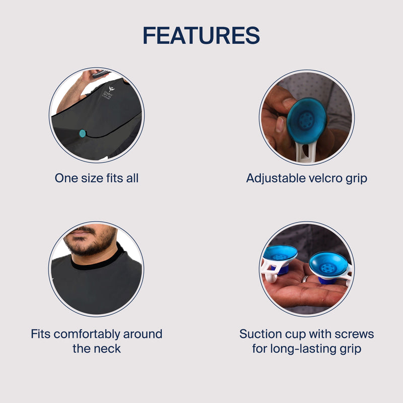 Beard Bib features