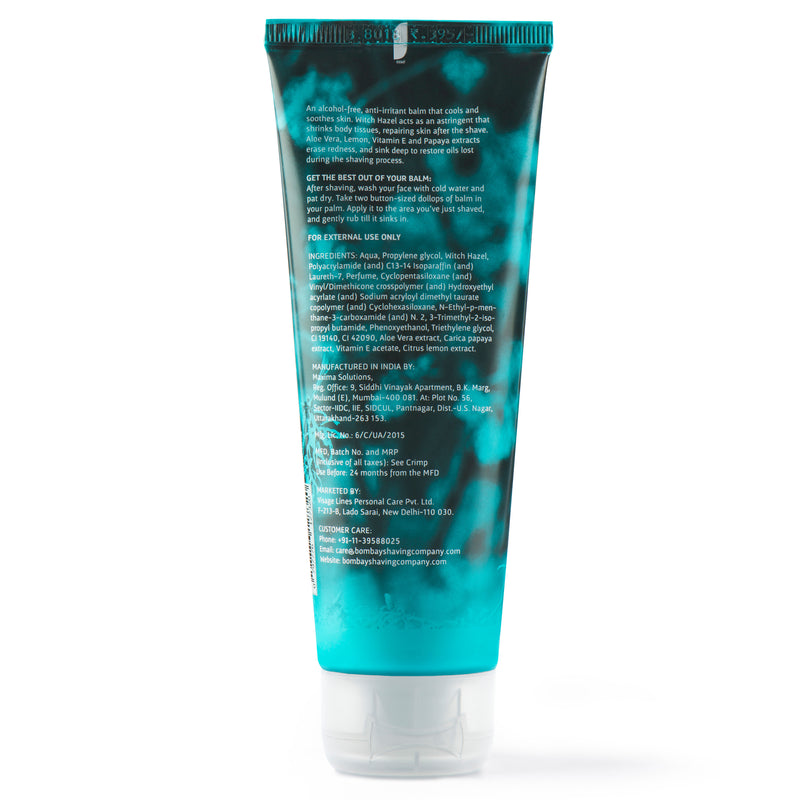 post shave balm instructions