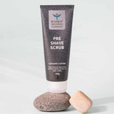 pre shave scrub poster