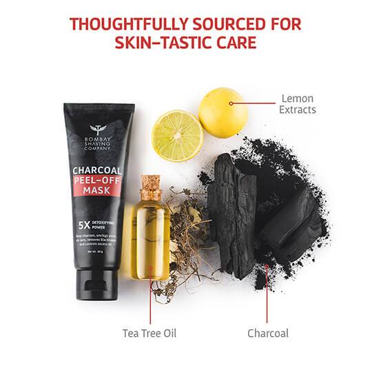Charcoal Peel off Mask - Bombay Shaving Company