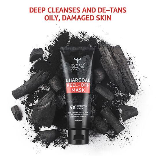 Charcoal Peel off Mask - Bombay Shaving Company